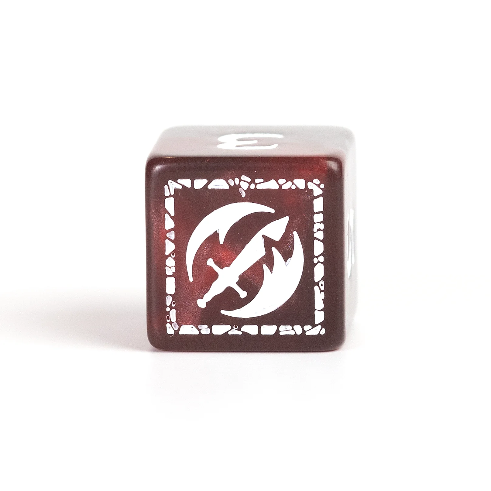Dungeons & Dragons Adventure Dice - Fighter: Red | Sirius Dice - Image 7