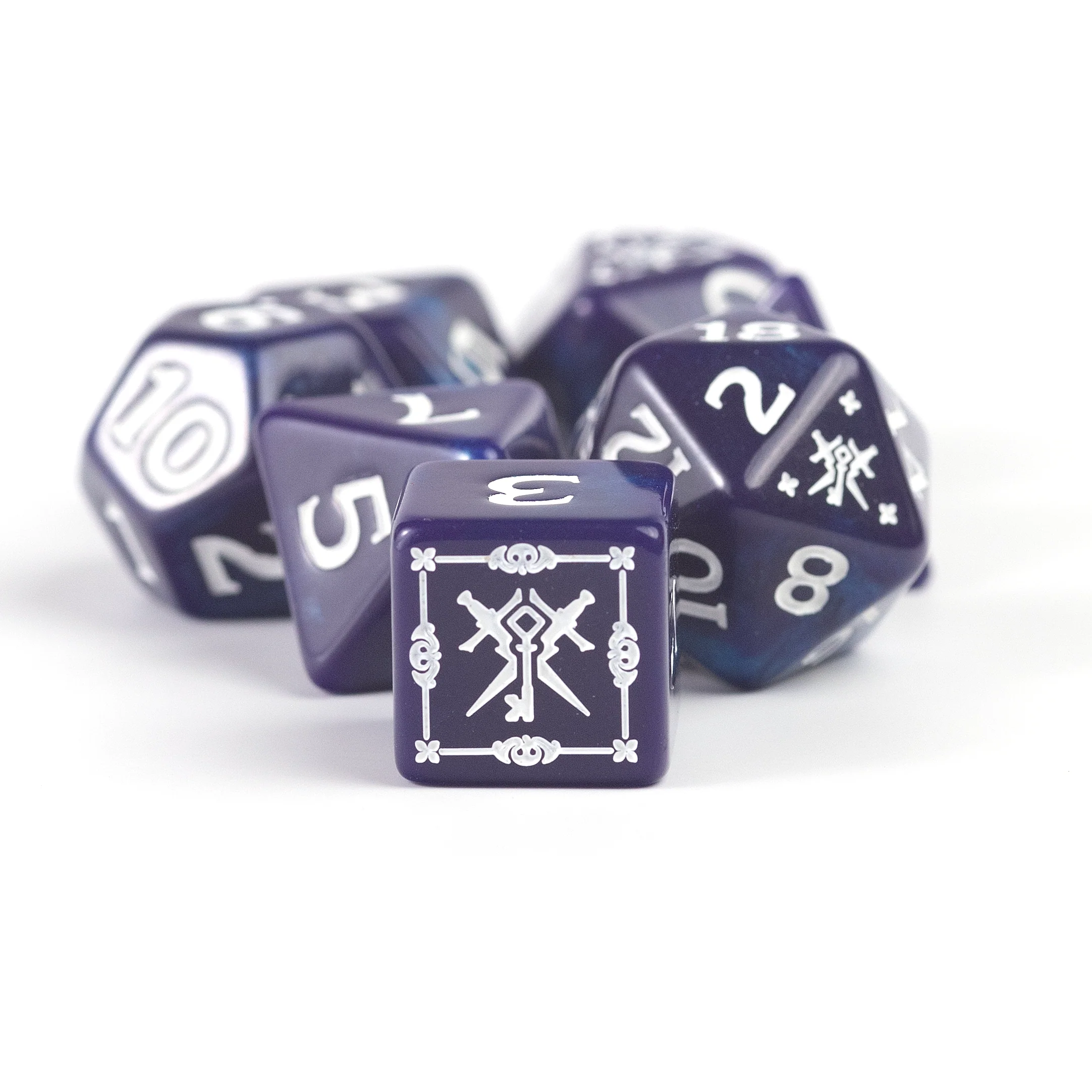 Dungeons & Dragons Adventure Dice - Rogue: Purple | Sirius Dice - Image 5
