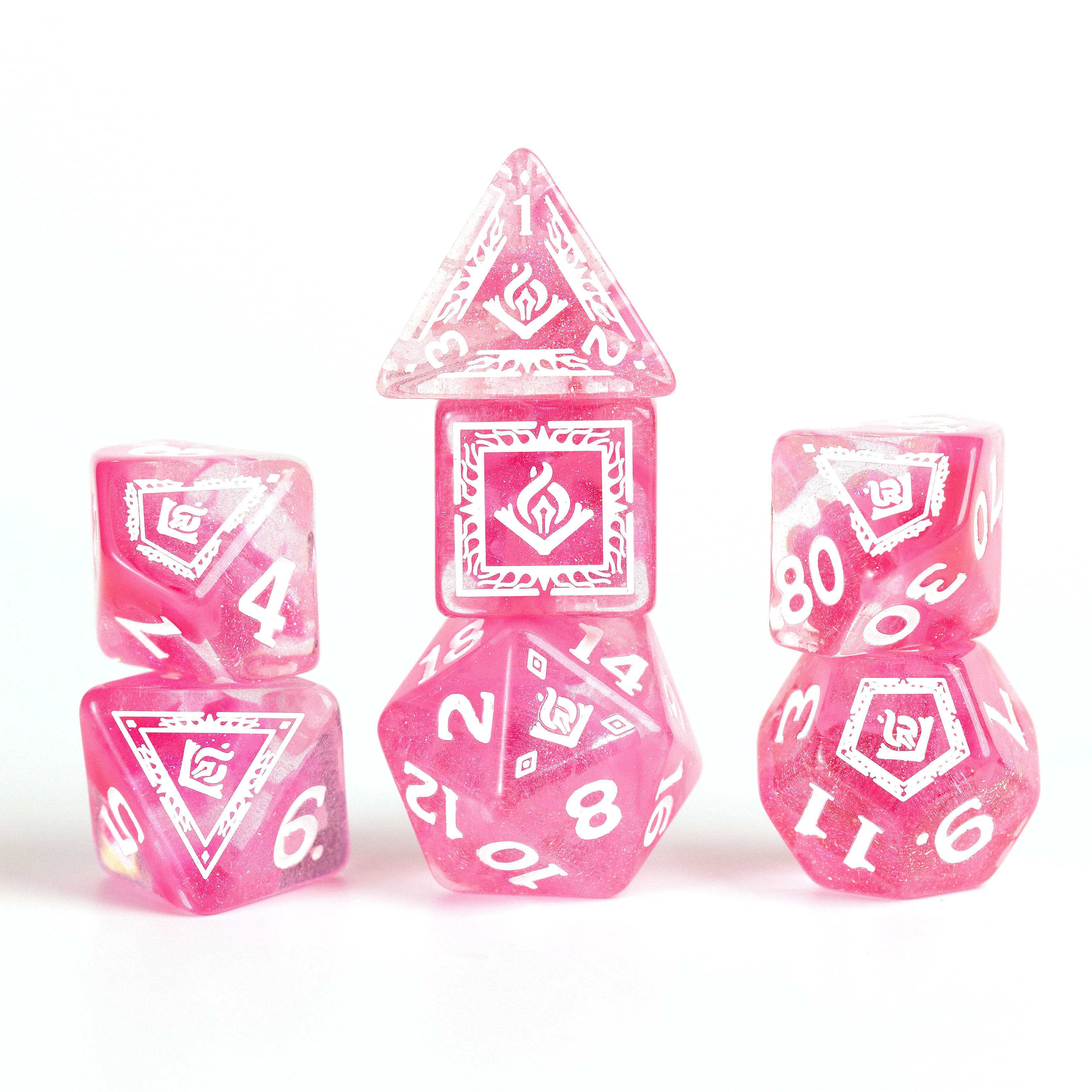 Dungeons & Dragons Adventure Dice - Wizard: Fuchsia | Sirius Dice - Image 6