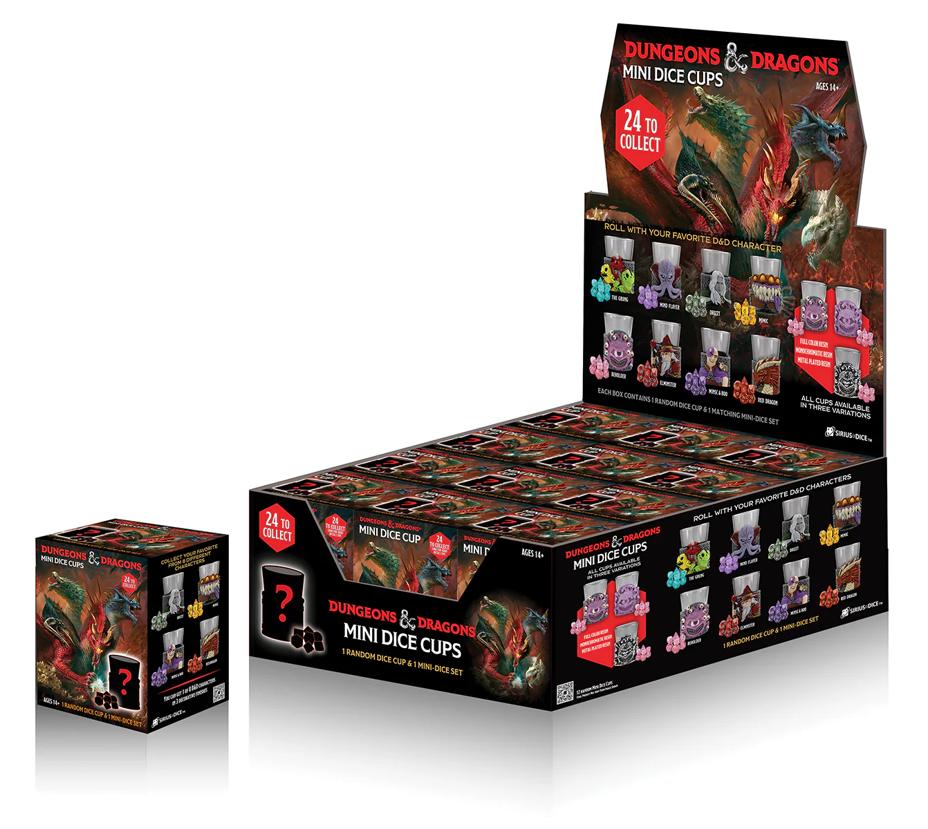 Dungeons & Dragons: Mini Dice Cups | Sirius Dice - Image 12