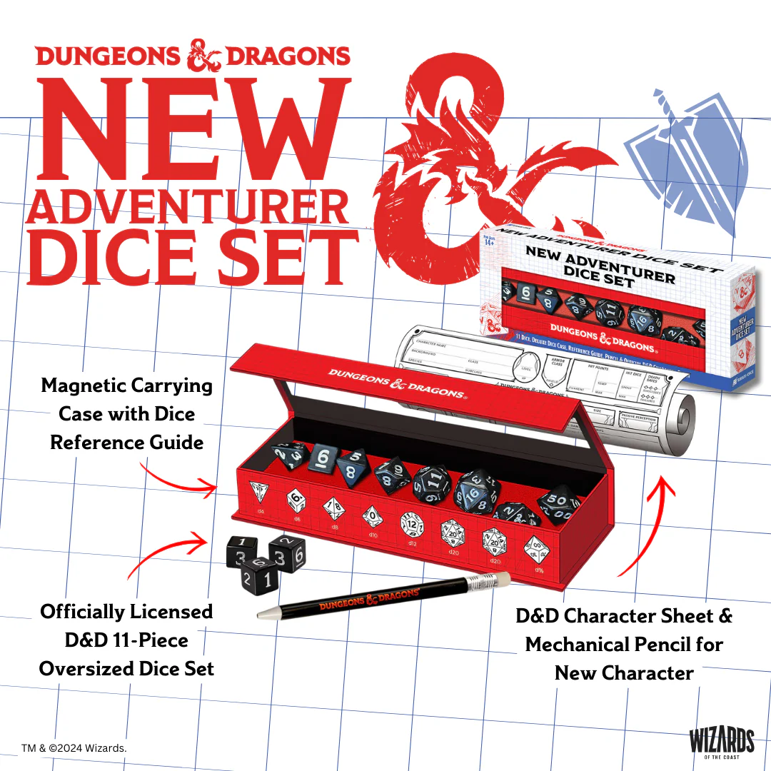 New Adventurer Dice Sets