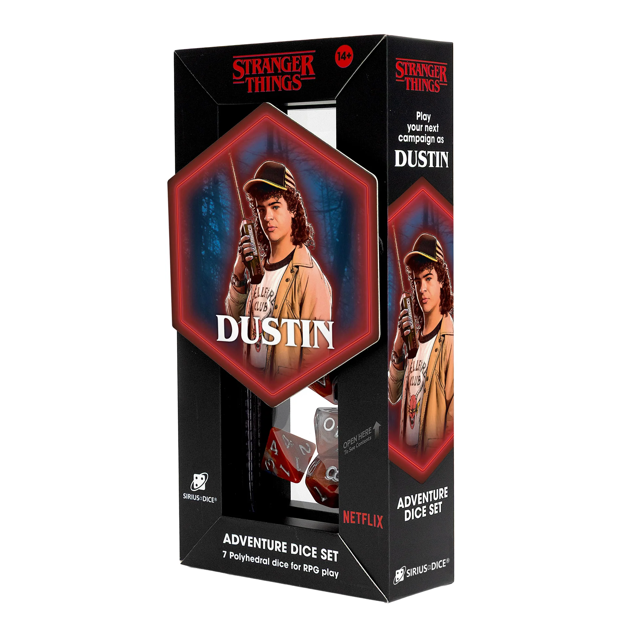 Stranger Things: Adventure Dice Set - Dustin - Image 3