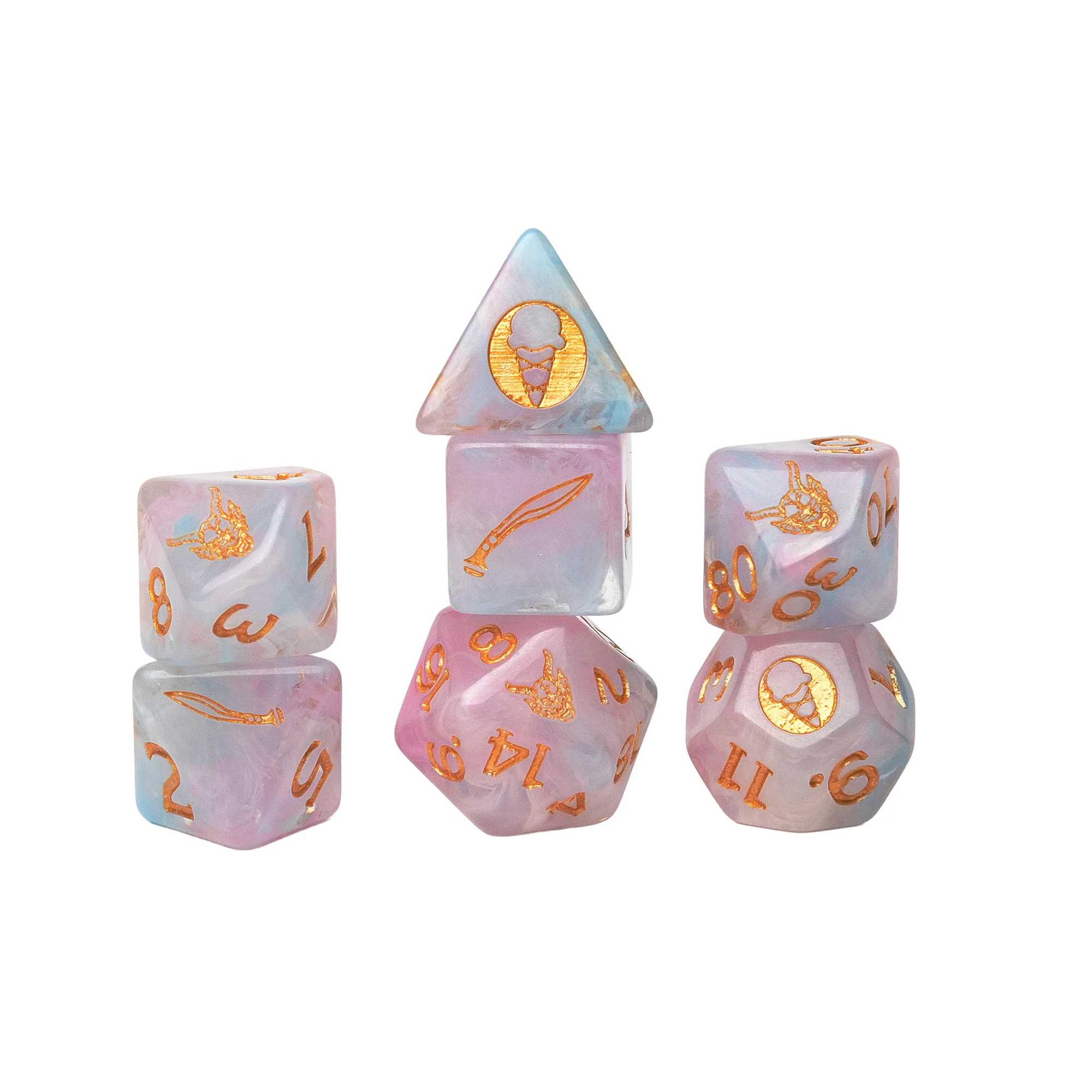 Stranger Things: Adventure Dice Set - Erica - Image 4